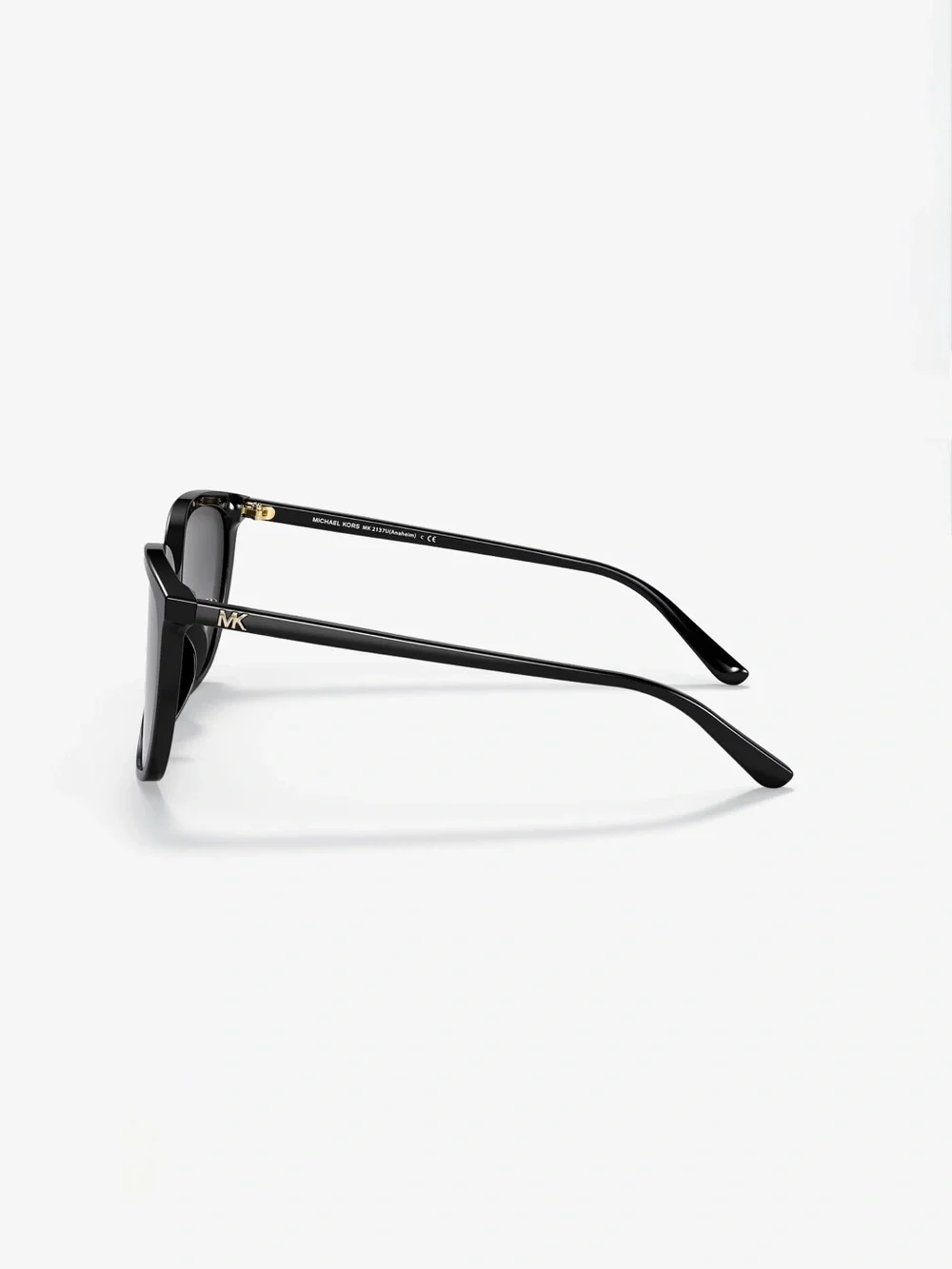 Michael Kors Anaheim MK2137U Black Frame Grey Polarized Lens Women's Sunglasses